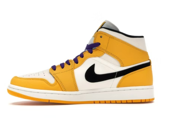Jordan 1 Mid SE Lakers