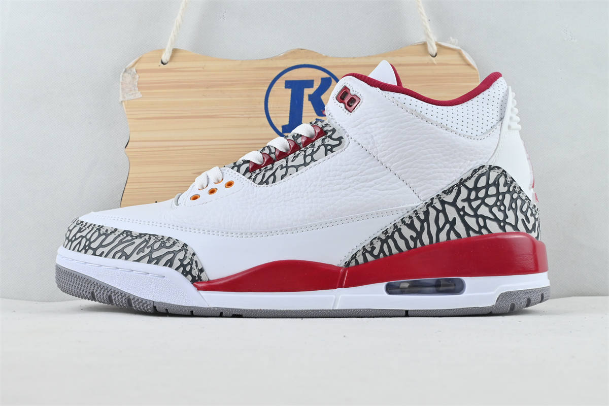 Jordan 3 Retro Cardinal Red