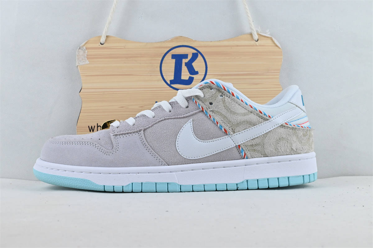 Nike Dunk Low White Barber Shop
