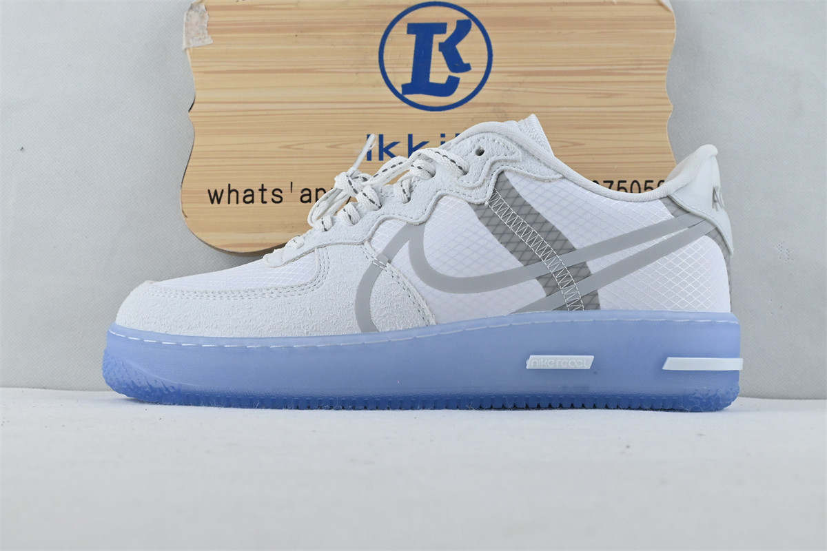 Nike Air Force 1 React White Light Bone