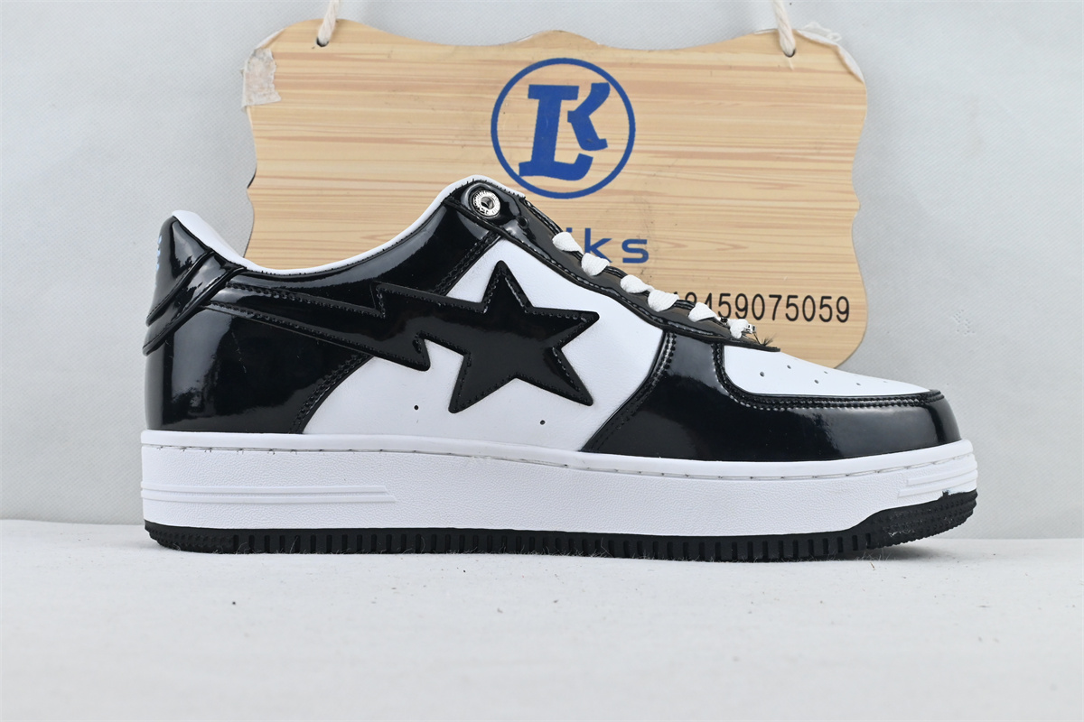 A Bathing Ape Bape Sta Low Black