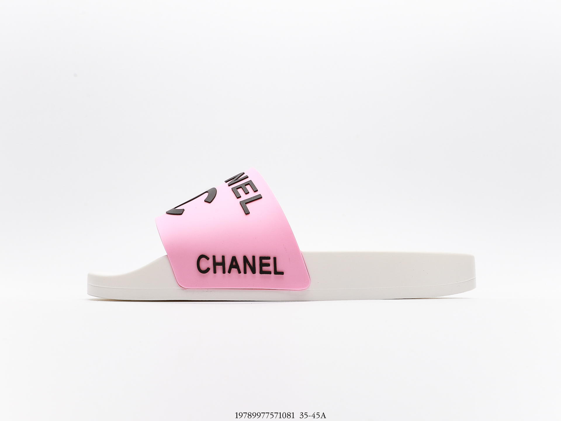 Ch**el Logo Bi-color Plain Sandals