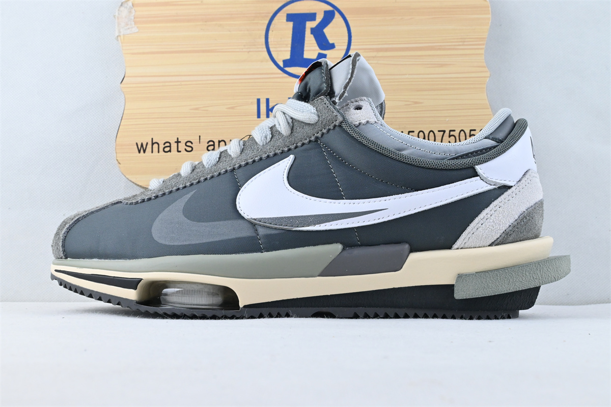 sacai x Nike Cortez Grey