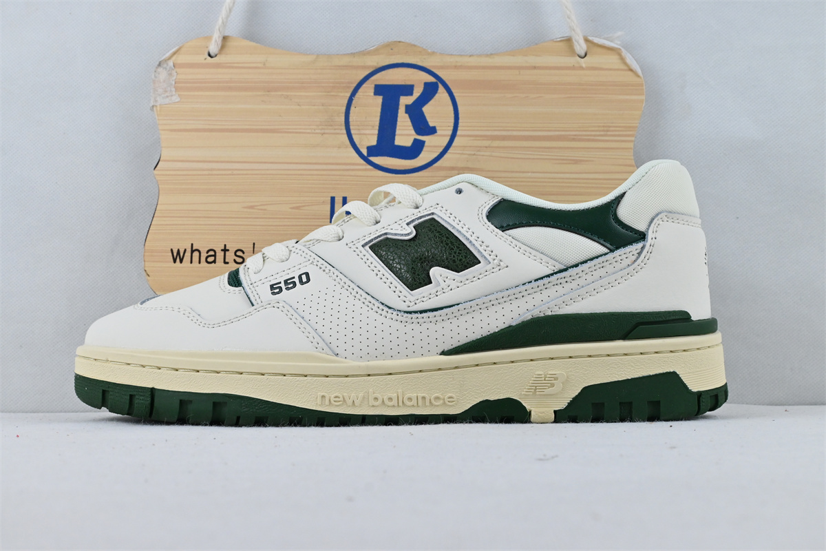 New Balance 550 Aime Leon Dore White Green