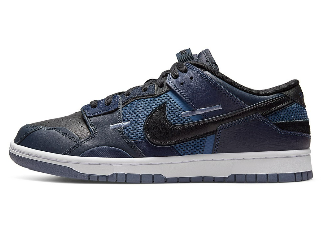 Nike Dunk Low Scrap 「Black/Navy」