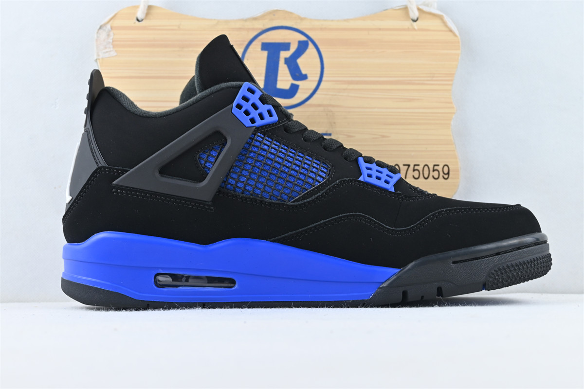 Air Jordan 4 Retro Black Game Royal