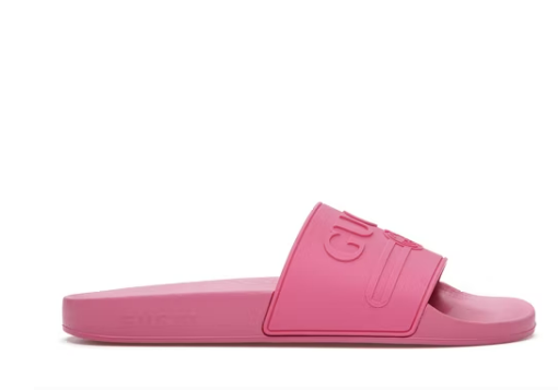 Gvc*1 Logo Slide Pink Rubber