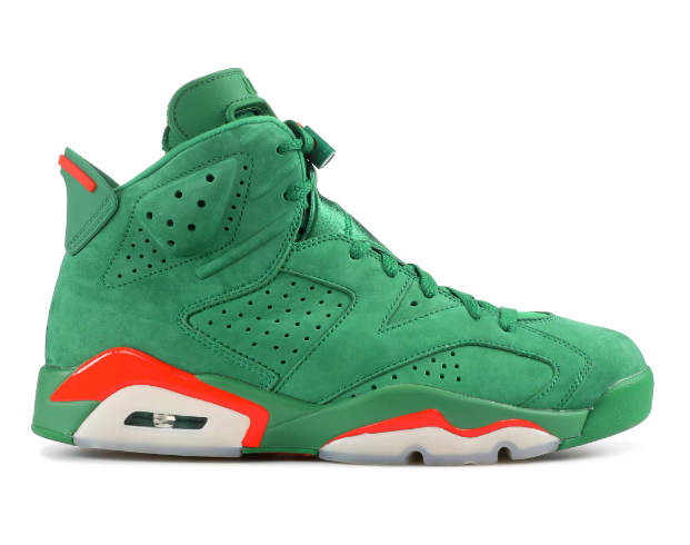 Air Jordan 6 Retro NRG Green Suede Gatorade