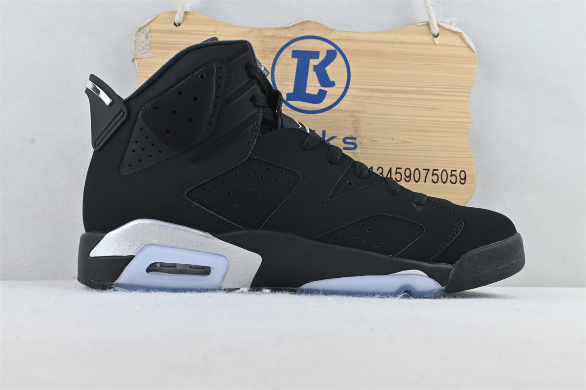 Air Jordan 6 Metallic Silver