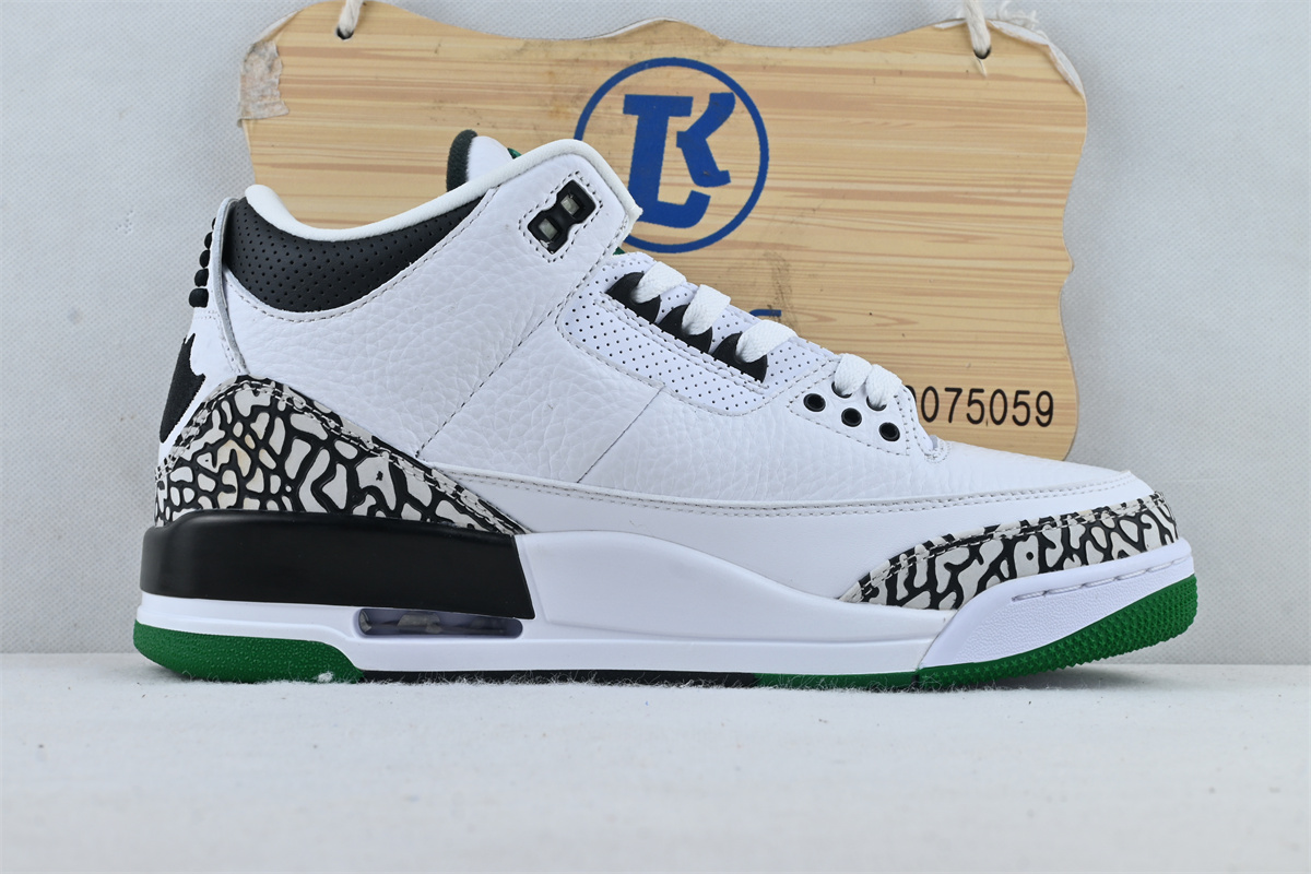 Jordan 3 Retro Oregon Ducks Pit Crew White