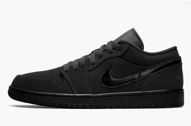 Air Jordan 1 Low Triple Black