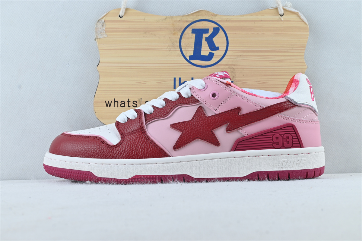 A Bathing Ape Bape SK8 Sta ABC Camo Pink (2022)