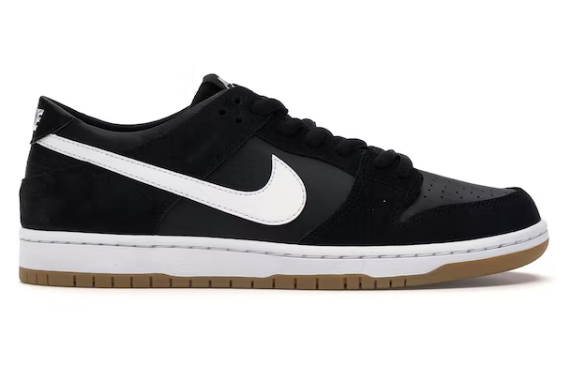 Nike SB Dunk Low Black White Gum