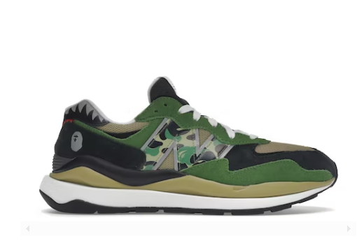 New Balance 57/40 BAPE Green