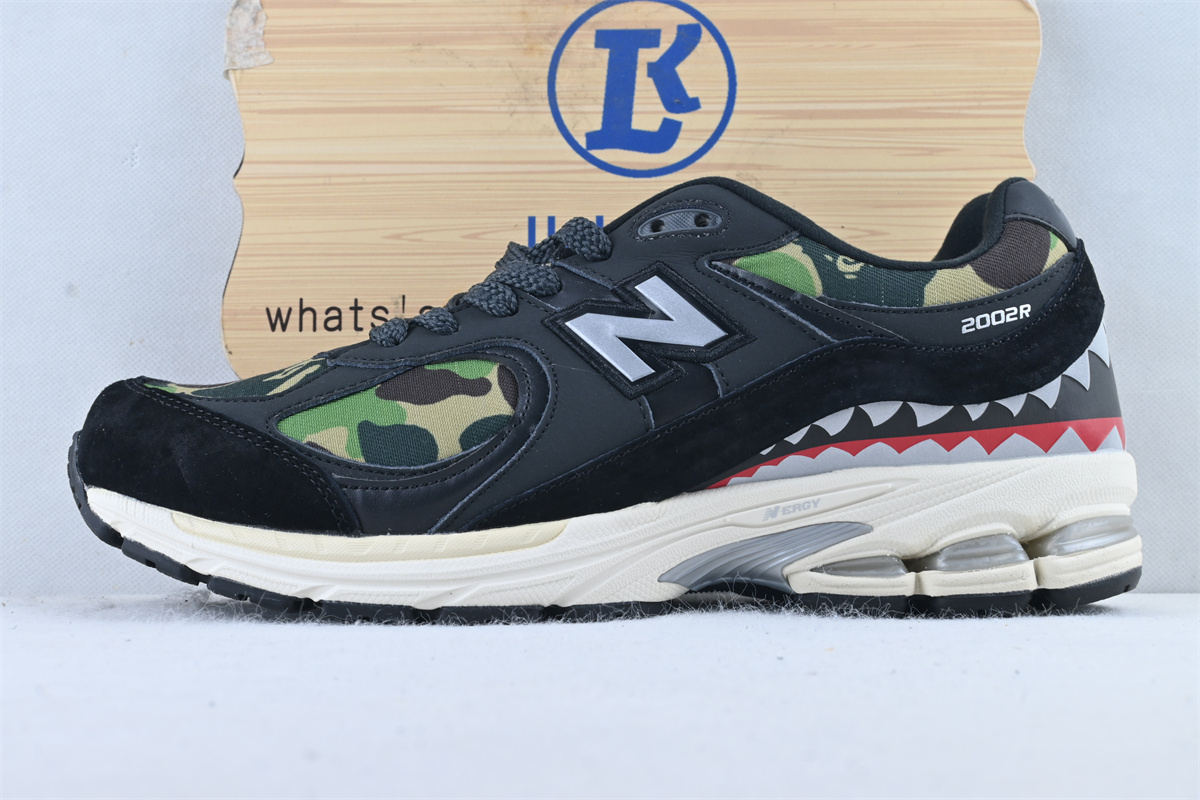 New Balance 2002R BAPE Black