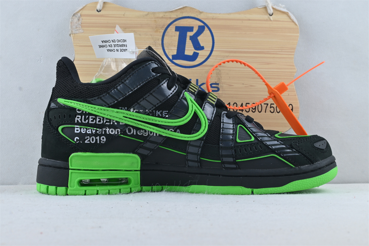 Nike Air Rubber Dunk Off-White Green Strike