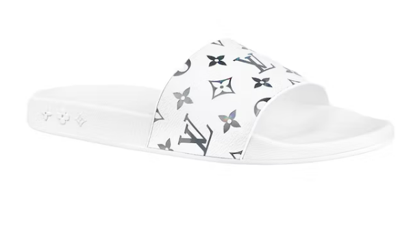 L0vis Vvtt0n Waterfront Mule Monogram White
