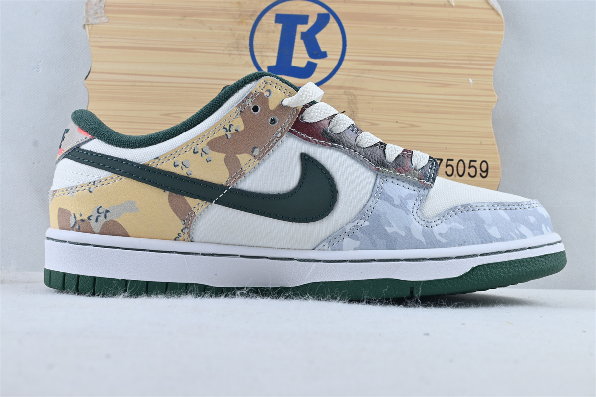 Nike Dunk Low "Sail Multi-Camo"