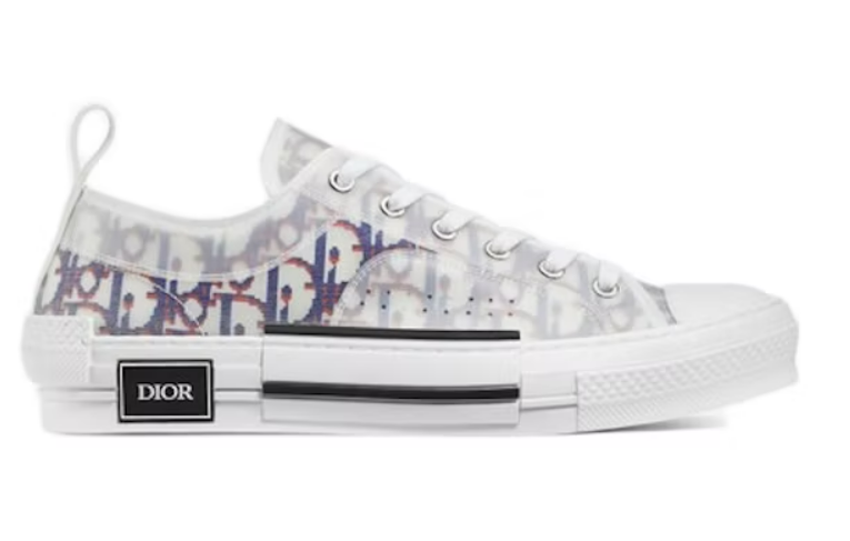 D10r B23 Low Top Red Blue Oblique