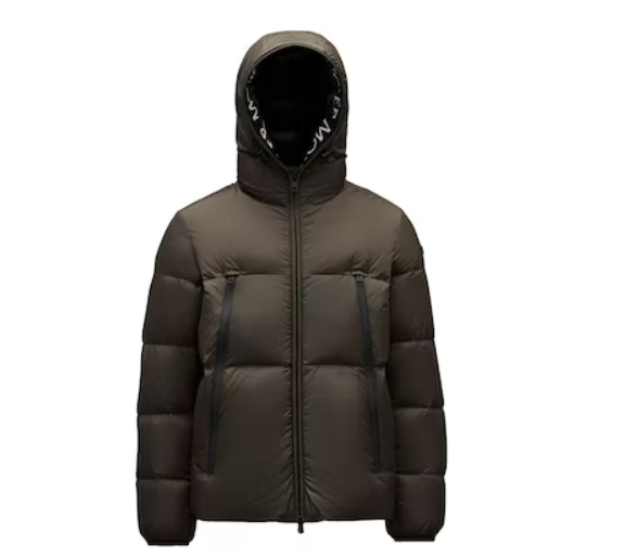 Moncler Montcla Short Down Jacket Olive Green