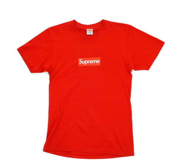 Svp*me 20th Anniversary Box Logo Tee Red