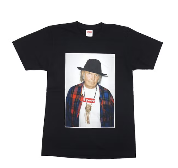 Svp*me Neil Young Tee Black