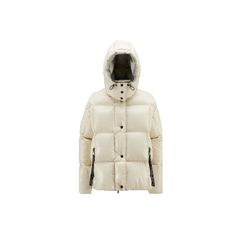 Moncler Parana Short Down Jacket White