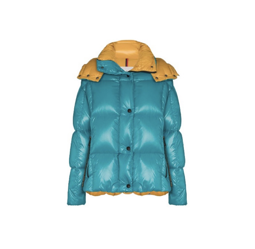 Moncler Parana Short Down Jacket Green