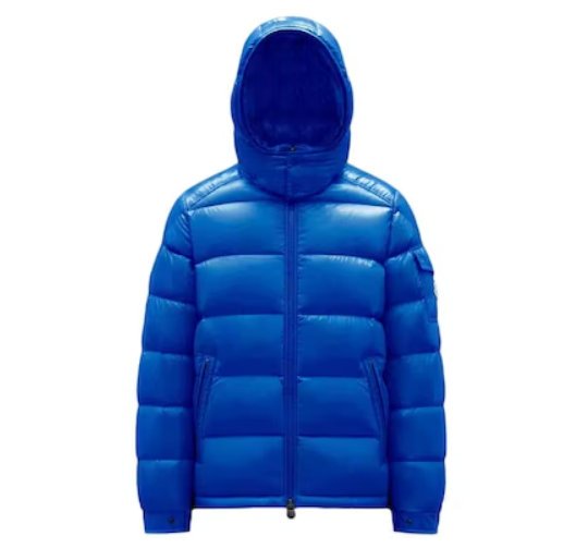Moncler Maya Short Down Jacket Sky Blue