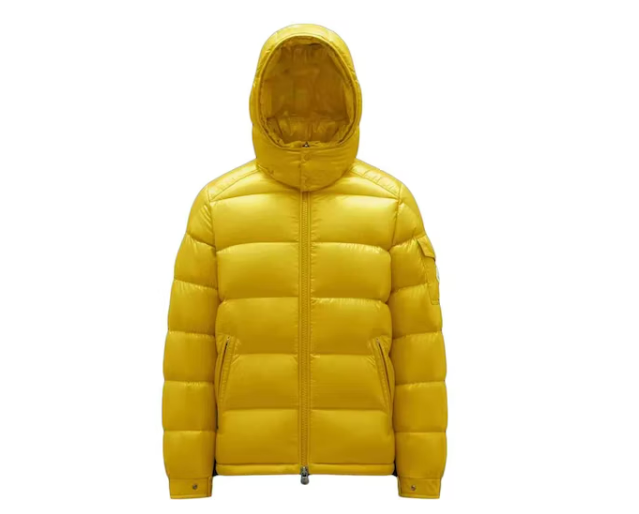 Moncler Maya Short Down Jacket Yellow