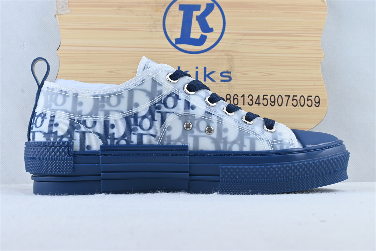 D10r B23 Low Top Blue Oblique