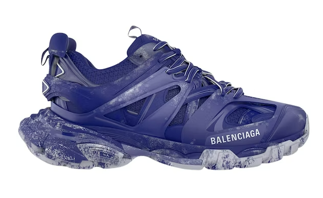 Ba1en*iaga Track Faded Blue