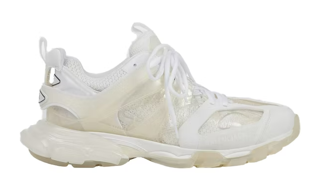 Ba1en*iaga Track Clear Sole White