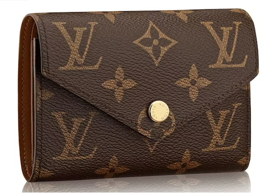 L0vis Vvtt0n Victorine Wallet Monogram Brown Lining