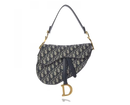 D10r Oblique Saddle Bag Blue (8H 10W)