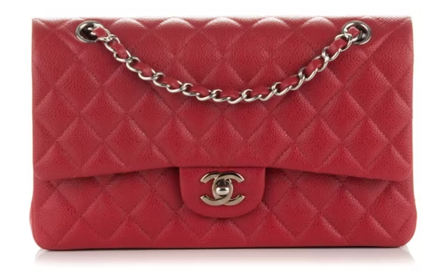 Ch**el Classic Double Flap Quilted Medium Red