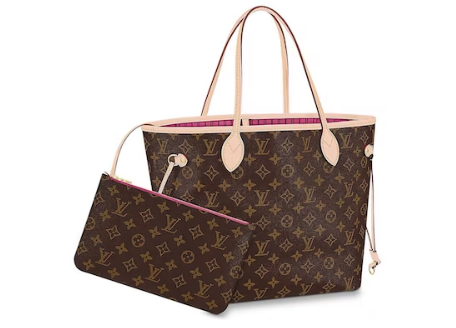 L0vis Vvtt0n Neverfull Monogram MM Pivoine Lining