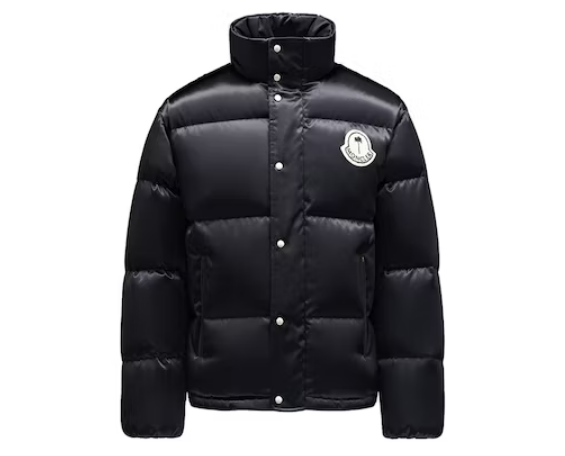Moncler x Palm Angels Yountville Short Down Jacket Black