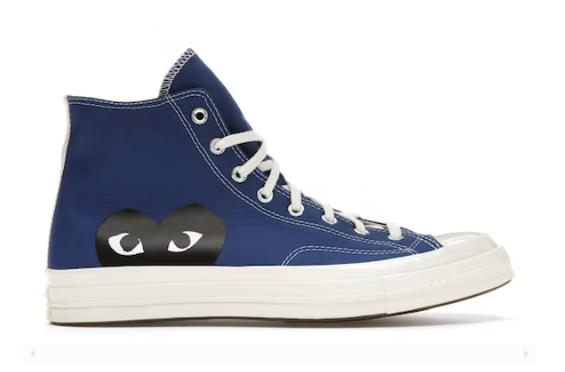 Converse Chuck Taylor All-Star 70 Hi Comme des Garcons PLAY Blue