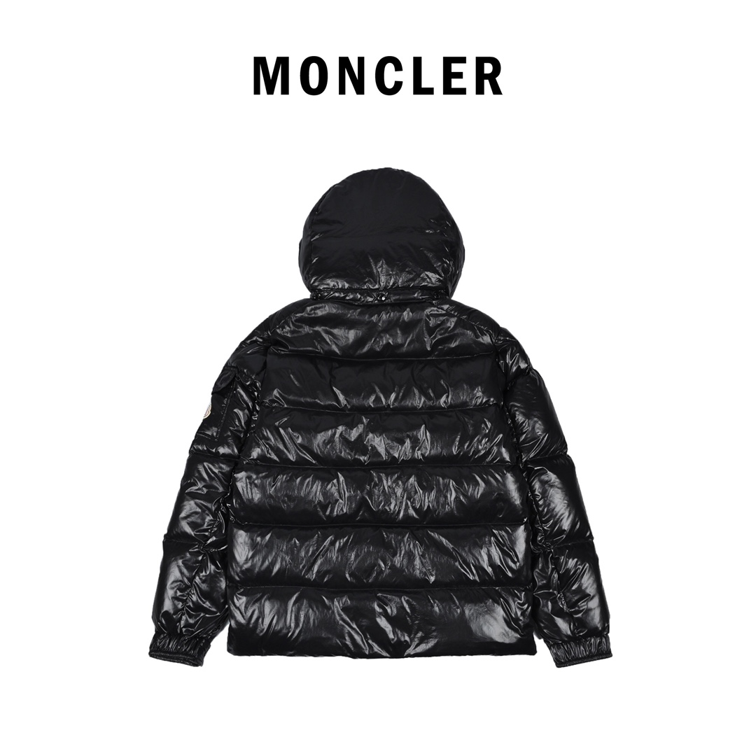 Moncler Maya Short Down Jacket Black
