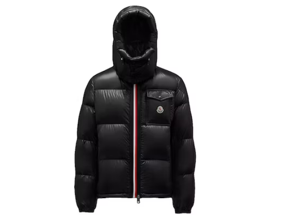Moncler Montbeliard Short Down Jacket Black