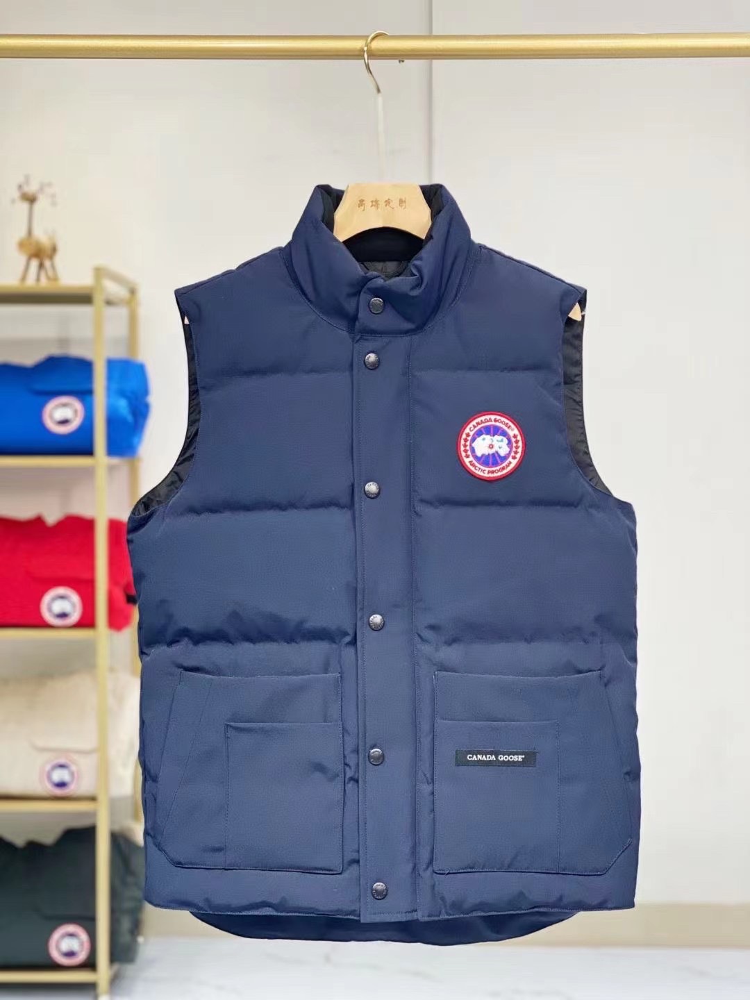 Can*a G00se Down Vest
