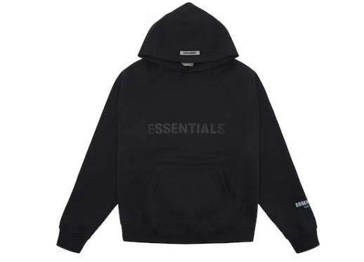 Fear of God Essentials Pullover Hoodie Applique Logo Dark Slate/Stretch Limo/Black