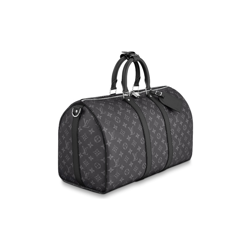 L0vis Vvtt0n Keepall Bandouliere Monogram Eclipse  Black/Grey