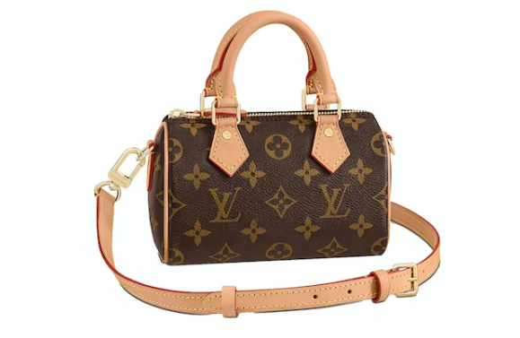 L0vis Vvtt0n Nano Speedy Monogram Canvas Brown