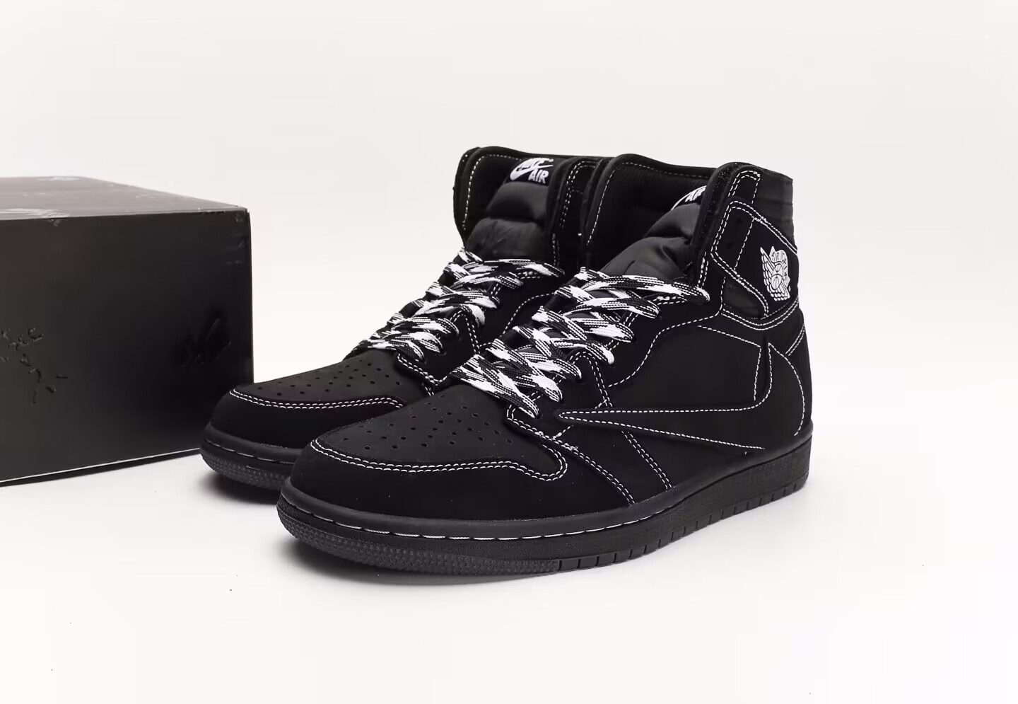 Jordan 1 Travis Scott Black Phantom