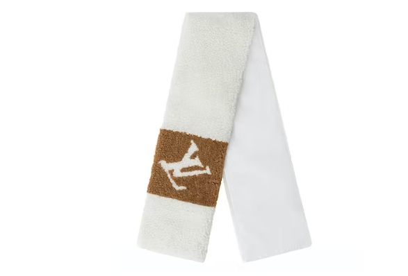 L0vis Vvtt0n Never Freeze Scarf White