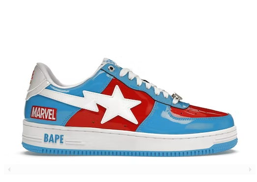 A Bathing Ape Bape Sta Marvel Comics Captain America