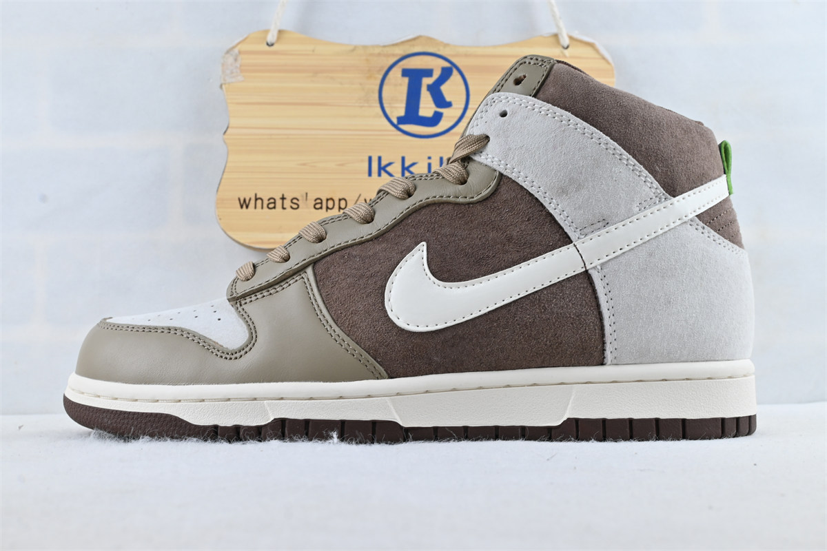Nike Dunk High Light Chocolate