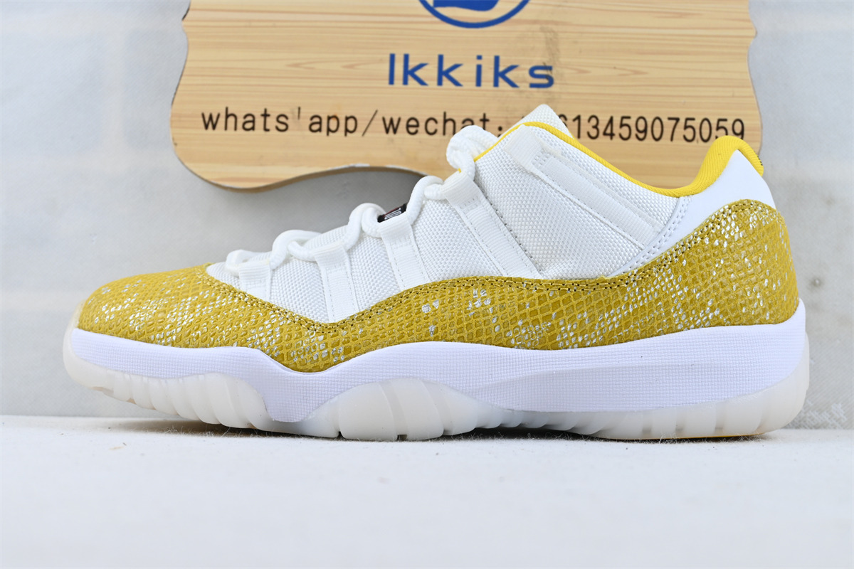 Air Jordan 11 Low “Yellow Snakeskin”